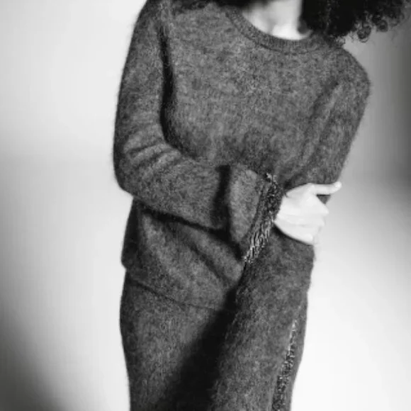 Bead-Detail Sweater H&M A/W 2024 - Picture 2 of 5